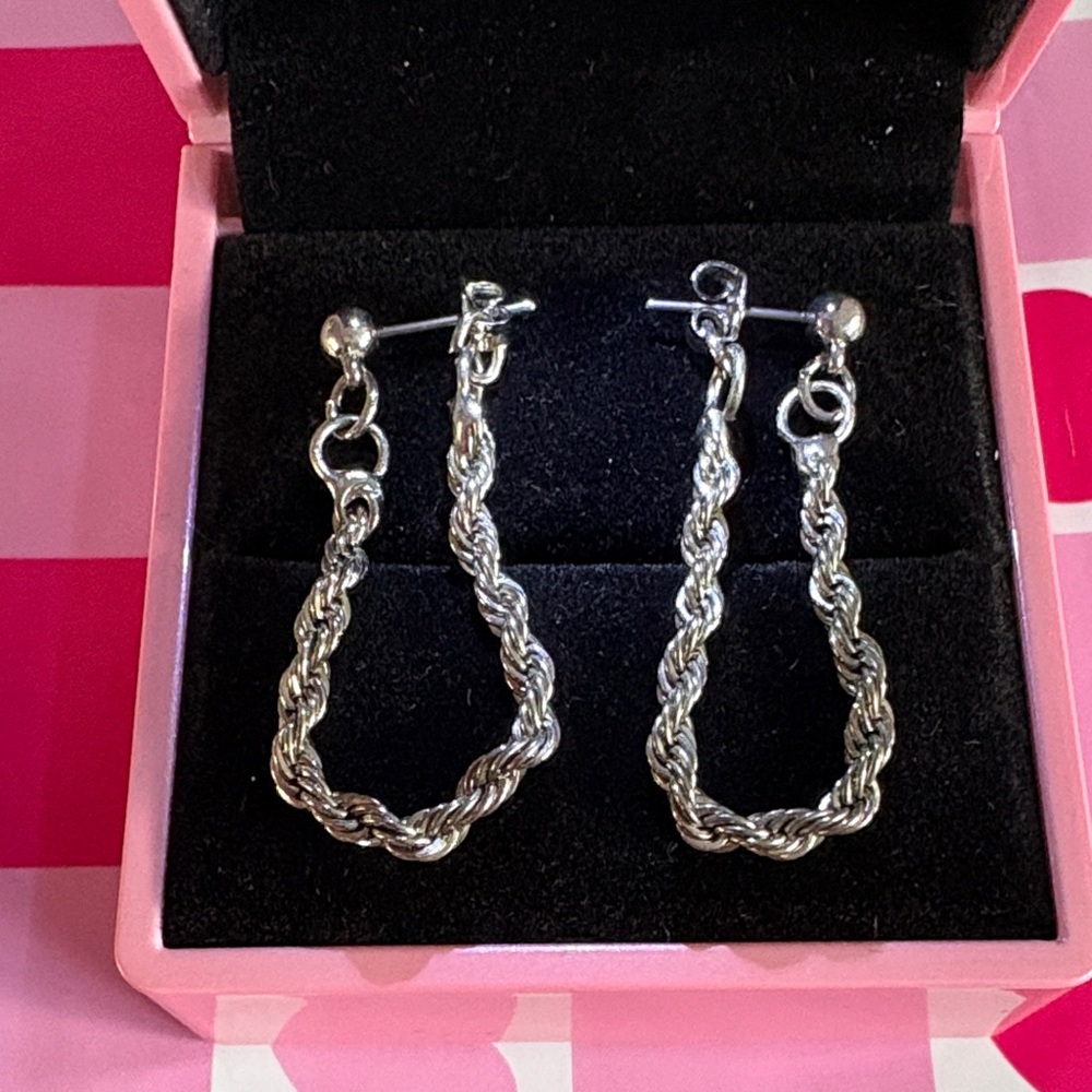 Vintage Silver Plated Earrings like new